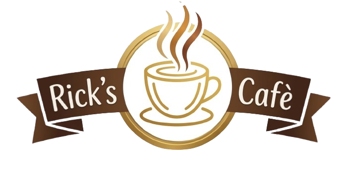 logo Rick's Cafè Pianella bar tabacchi caffetteria aperitivi pasticceria ritiro pacchi ricariche telefoniche bollettini pescara
